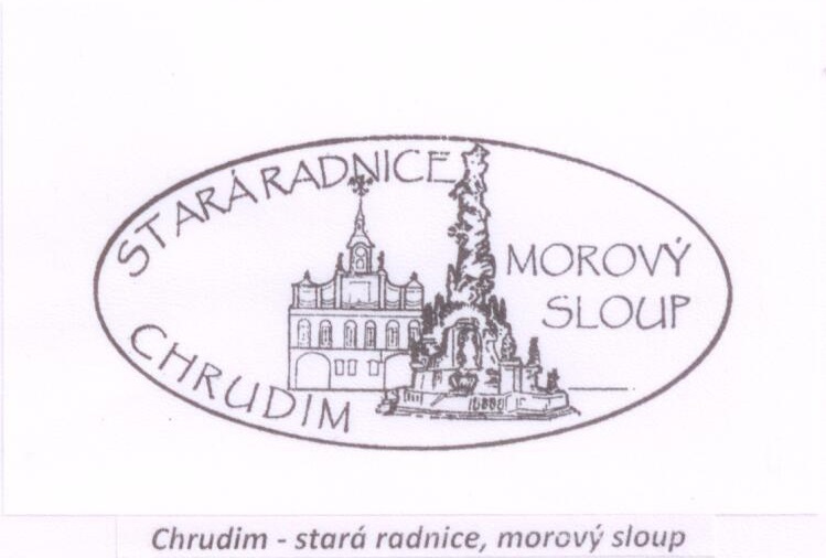 Chrudim - stará radnice + morový sloup