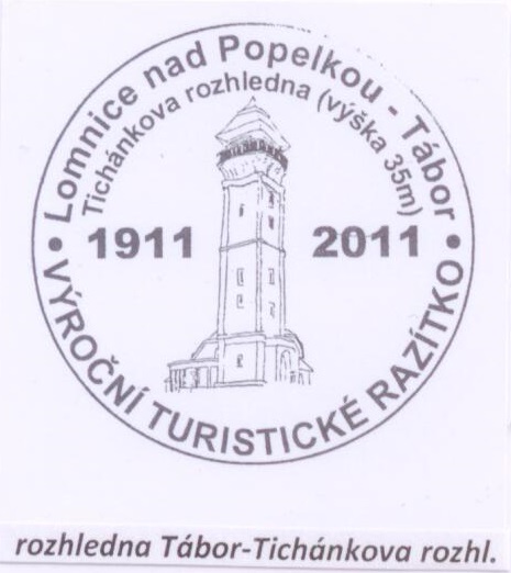 rozhledna Tábor - Tichánkova